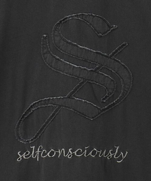 CRAFT STANDARD BOUTIQUE（クラフトスタンダードブティック）の「ピグメントアップリケTEE【ユニセックス】（Tシャツ/カットソー・レディース・ベージュ/グレー/チャコールグレー・M/L）」の8枚目の写真