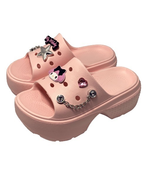 Sanrio】サンリオキャラクターズチェーン飾り付き厚底ヒール