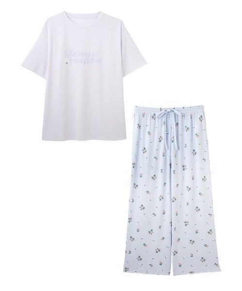 プリントTシャツパジャマ（ルームウェア/パジャマ）｜PEACH