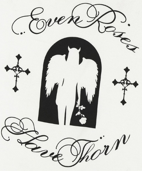 A'GEM/9 × .kom 『NIIER NOR/ニーアノア』BAD ANGEL SLIM TEE