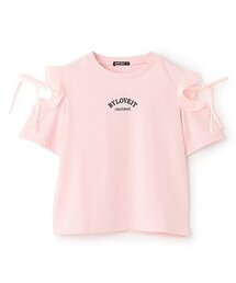 by LOVEiT | 【大好評につき再入荷】【接触冷感】肩リボンバックハートTシャツ(Tシャツ/カットソー)