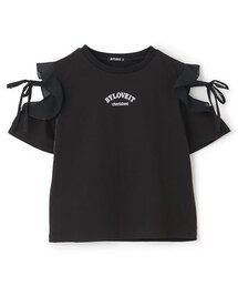by LOVEiT | 【大好評につき再入荷】【接触冷感】肩リボンバックハートTシャツ(Tシャツ/カットソー)