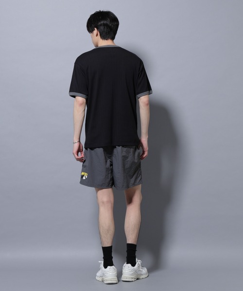 NANO universe(ナノユニバース)の「「NJ/CLUB」 ミッキーマウス/ナイロンショーツ(その他パンツ・メンズ・イエロー/コーラル/ブルーグリーン/グリーン系その他4/ネイビー・M/L)」の13枚目の写真