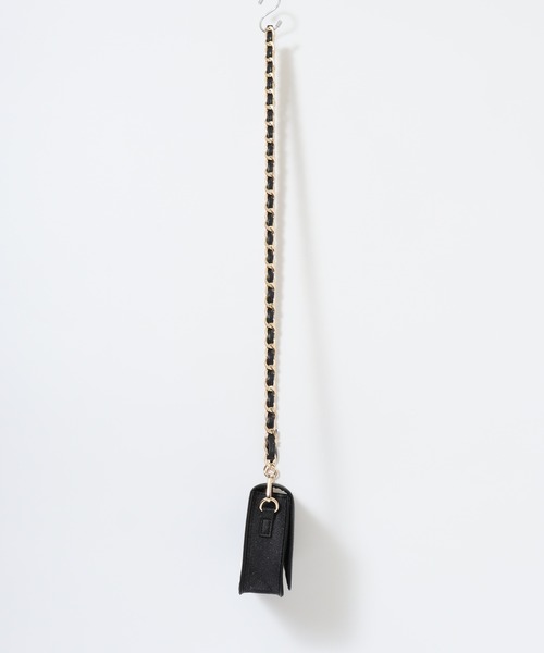 CECIL McBEE(セシルマクビー)の「CECIL McBEE ラメチェーンカブセショルダーバッグ(ショルダーバッグ・レディース・ブラック/アイボリー・FREE)」の9枚目の写真