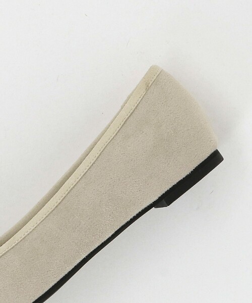 green label relaxing(グリーンレーベルリラクシング)の「ラウンド バレエシューズ 撥水(バレエシューズ・レディース・ナチュラル/ブラック/ブラウン系・25cm/24.5cm/24cm/22.5cm/23.5cm/23cm)」の9枚目の写真