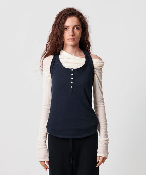 セール】＜ATTISESSION＞ウラケ ホルターネック トップス（その他