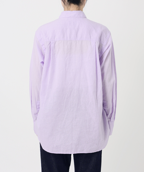 スローブイエナ　リネンコットンレギュラーシャツ SLOBE IENA｜リネンコットンレギュラーシャツ | Rakuten Fashion