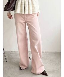 【新品 タグ付き】LILY BROWN×foxy デニムパンツ ピンク LILY BROWN（リリーブラウン）｜デニムパンツ（ピンク系）一覧