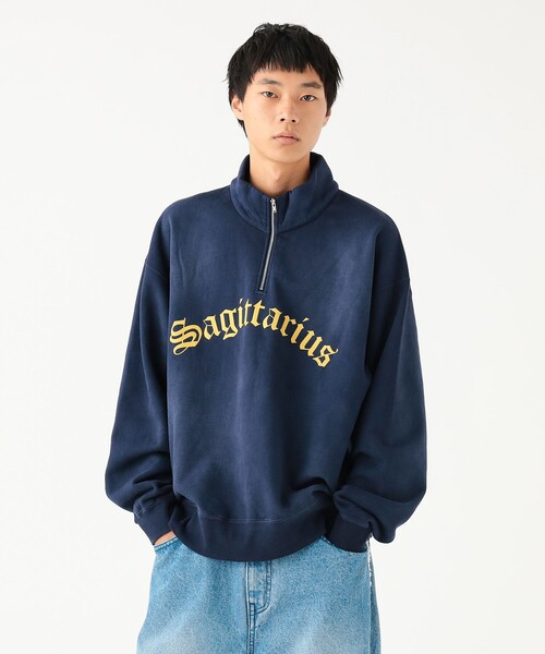 BEAMS（ビームス）の「ワイドショートフィット フェード プルオーバー スウェット（スウェット・メンズ・ブラック系その他4/ネイビー/グリーン・XX-LARGE/X-LARGE/LARGE/MEDIUM/SMALL）」の3枚目の写真