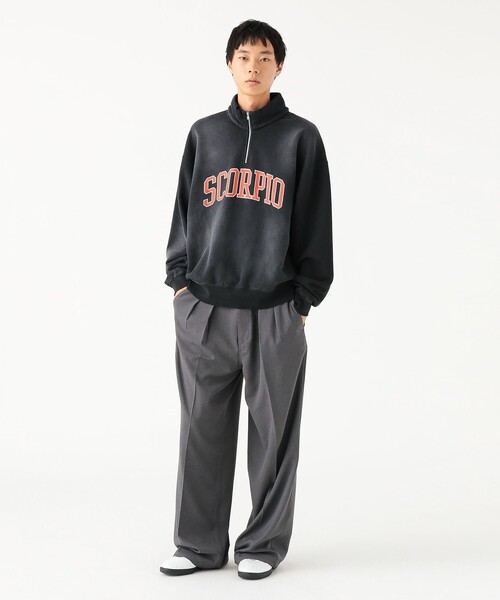 BEAMS（ビームス）の「ワイドショートフィット フェード プルオーバー スウェット（スウェット・メンズ・ブラック系その他4/ネイビー/グリーン・XX-LARGE/X-LARGE/LARGE/MEDIUM/SMALL）」の4枚目の写真