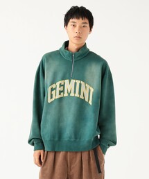 BEAMS | ワイドショートフィット フェード プルオーバー スウェット(スウェット)