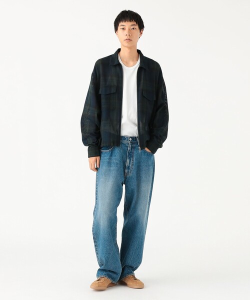 完売品】BEAMS ワイドショート m-65 ブルゾン 維駒 安福陽生着用 メンズ
