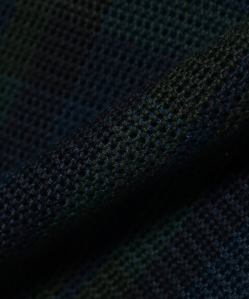 BEAMS（ビームス）の「ワイドショートフィット メッシュ ジップアップ シャツ（シャツ/ブラウス・メンズ・ブラウン/ネイビー・XL/L/M/S）」の7枚目の写真