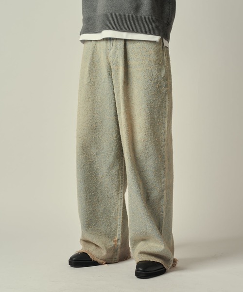 Lui's（ルイス）の「TACK BAGGY DENIM（デニムパンツ・メンズ・ブラック/インディゴブルー・M/S/L）」の14枚目の写真