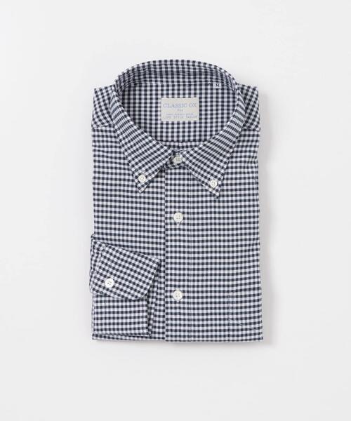 URBAN RESEARCH DOORS（アーバンリサーチドアーズ）の「LIFE STYLE TAILOR　マルチスペック CLASSIC OX ボタンダウンシャツ（シャツ/ブラウス・メンズ・ホワイト/ストライプ/チェック/ブルー・LARGE/MEDIUM/SMALL）」の4枚目の写真