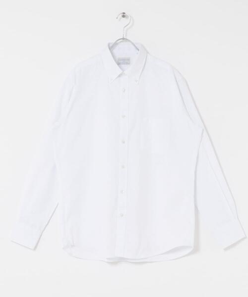 URBAN RESEARCH DOORS（アーバンリサーチドアーズ）の「LIFE STYLE TAILOR　マルチスペック CLASSIC OX ボタンダウンシャツ（シャツ/ブラウス・メンズ・ホワイト/ストライプ/チェック/ブルー・LARGE/MEDIUM/SMALL）」の18枚目の写真