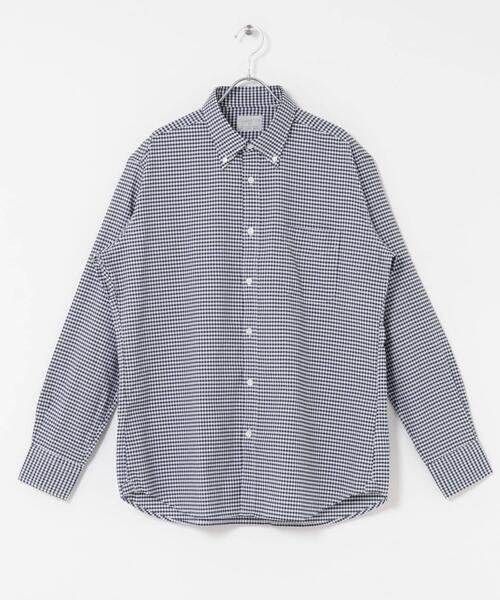 URBAN RESEARCH DOORS（アーバンリサーチドアーズ）の「LIFE STYLE TAILOR　マルチスペック CLASSIC OX ボタンダウンシャツ（シャツ/ブラウス・メンズ・ホワイト/ストライプ/チェック/ブルー・LARGE/MEDIUM/SMALL）」の7枚目の写真