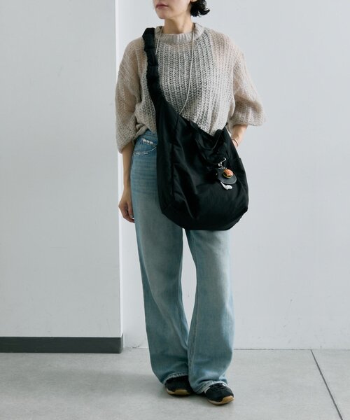 ファブリック2WAYショルダーバッグL（ショルダーバッグ）｜ear