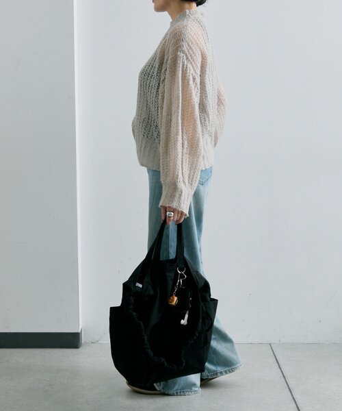 ファブリック2WAYショルダーバッグL（ショルダーバッグ）｜ear