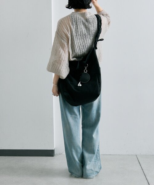 ファブリック2WAYショルダーバッグL（ショルダーバッグ）｜ear