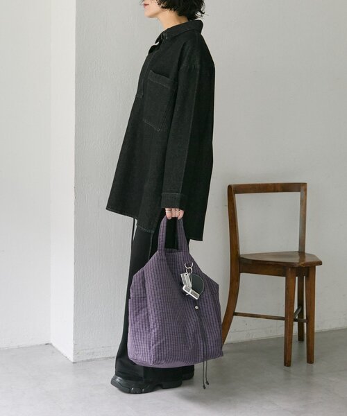 ファブリック2WAYショルダーバッグL（ショルダーバッグ）｜ear