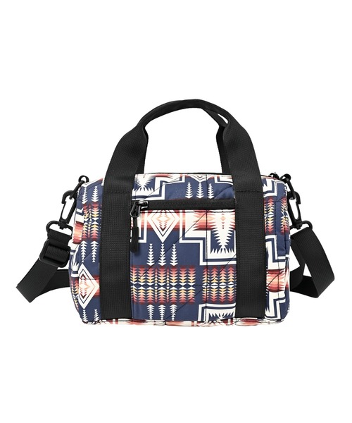 KiU（キウ）の「【PENDLETON × KiU LIMITED ITEM】ペンドルトン スクエアパデッドミニボストンバッグ（ショルダーバッグ・レディース・ネイビー/カーキ・FREE）」の14枚目の写真