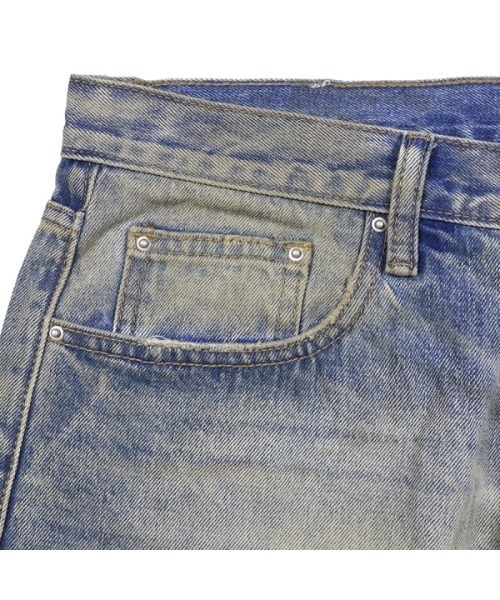 mnml（ミニマル）の「【mnml】ULTRA BAGGY ORANGE DUSTED DENIM [I]（デニムパンツ・メンズ・ブルー・36/34/32/30/29/28/38）」の8枚目の写真