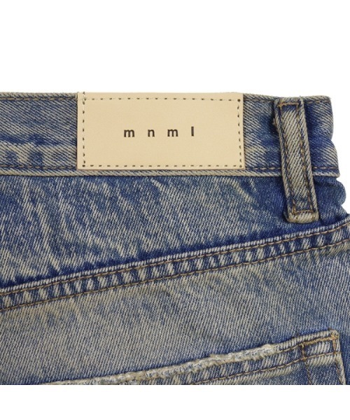 mnml（ミニマル）の「【mnml】ULTRA BAGGY ORANGE DUSTED DENIM [I]（デニムパンツ・メンズ・ブルー・36/34/32/30/29/28/38）」の10枚目の写真