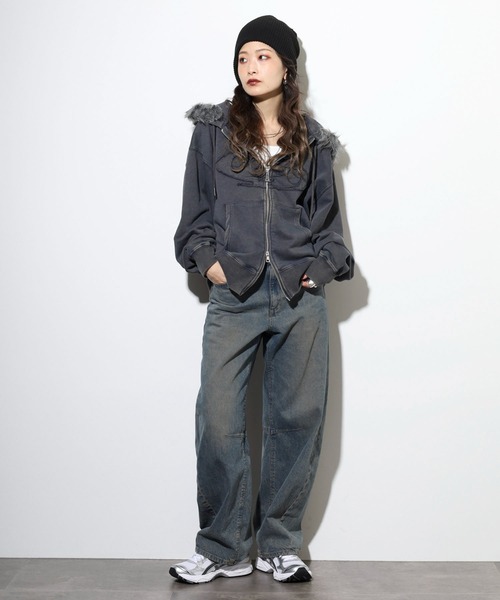 BIKESTAR オーバルロゴ刺繍ZIPパーカー（パーカー）｜BIKE STAR