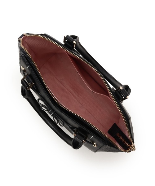 SAMANTHAVEGA(サマンサベガ)の「バレッタリボンハンドバッグ(ハンドバッグ・レディース・ホワイト/ピンク/ブラック/ライトブルー・FREE)」の17枚目の写真