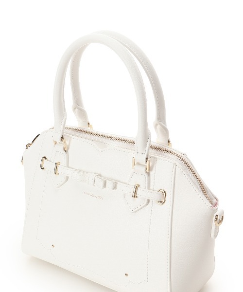 SAMANTHAVEGA(サマンサベガ)の「バレッタリボンハンドバッグ(ハンドバッグ・レディース・ホワイト/ピンク/ブラック/ライトブルー・FREE)」の7枚目の写真