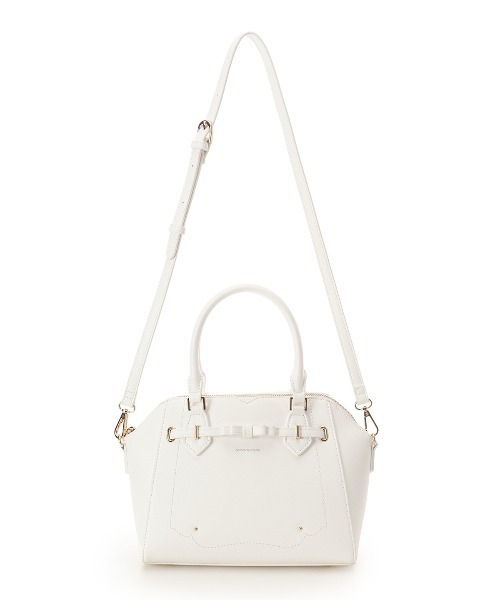 SAMANTHAVEGA(サマンサベガ)の「バレッタリボンハンドバッグ(ハンドバッグ・レディース・ホワイト/ピンク/ブラック/ライトブルー・FREE)」の11枚目の写真