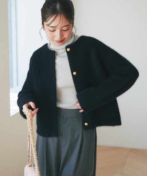 セール】【名品アップデート・着回し力最強】ハイクオリティウール接結