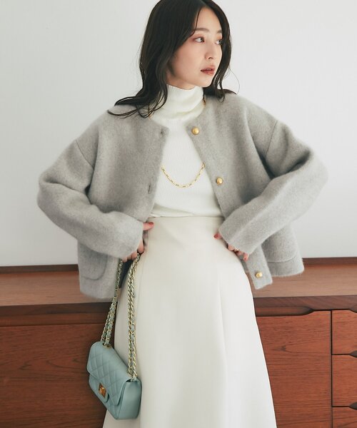 セール】【今すぐお届け！・着回し力抜群】ハイクオリティウール接結