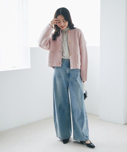 ハイクオリティウール接結ジャケットカーディガン 徹底解説】ハイクオリティウール接結ジャケットカーディガン - La