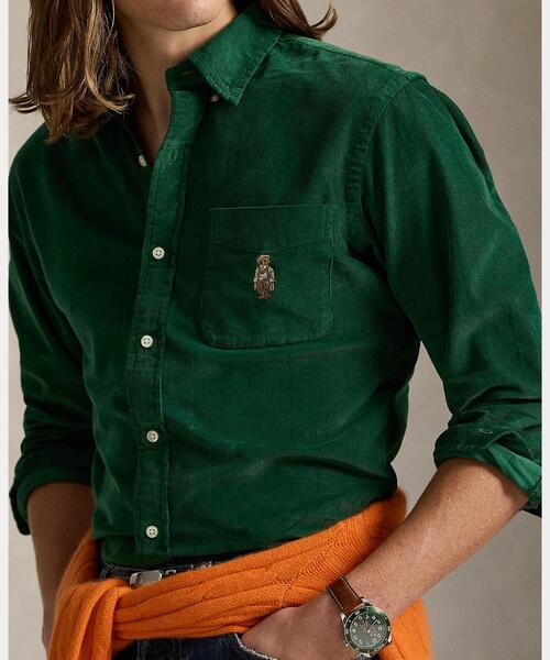 クラシック フィット Polo ベア コーデュロイ シャツ（シャツ/ブラウス