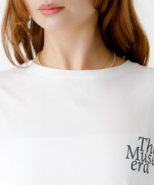 MICA&DEAL /マイカアンドディール】バックプリントロンT/カットソー