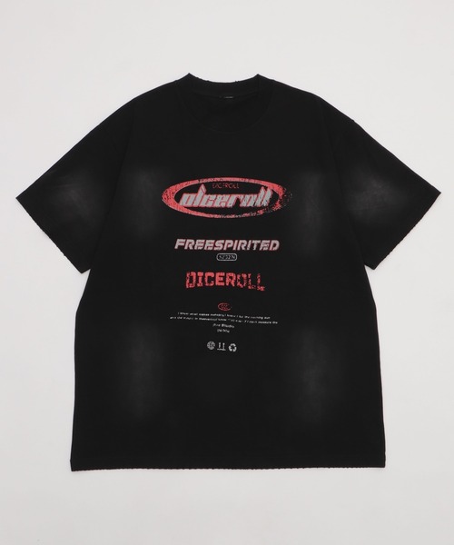 Figments(フィグメンツ)の「エイジドY2KロゴビッグT(Tシャツ/カットソー・レディース・ブラック・FREE)」の7枚目の写真