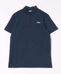 FILA GOLF（フィラゴルフ ）の「【FILA GOLF/フィラゴルフ】半袖ハーフジップシャツ　ゴルフ（シャツ/ブラウス）」