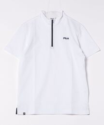 FILA GOLF（フィラゴルフ ）の「【FILA GOLF/フィラゴルフ】半袖ハーフジップシャツ　ゴルフ（シャツ/ブラウス）」