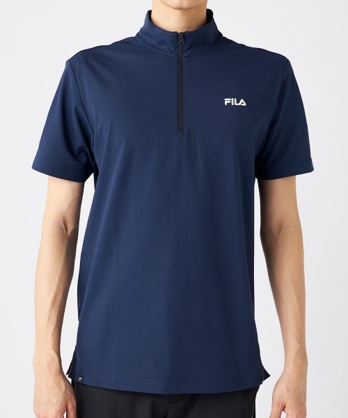 FILA GOLF(フィラゴルフ )の「【FILA GOLF/フィラゴルフ】半袖ハーフジップシャツ ゴルフ(シャツ/ブラウス・メンズ・ホワイト/ブラック/ネイビー・XX-LARGE/MEDIUM/X-LARGE/LARGE)」の16枚目の写真
