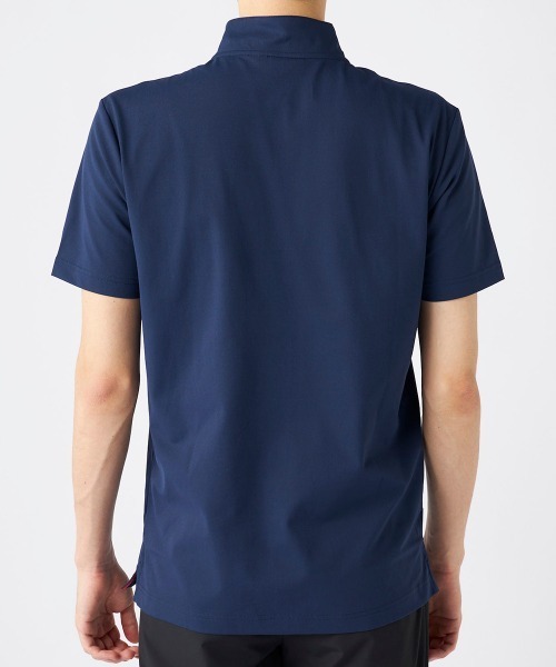 FILA GOLF(フィラゴルフ )の「【FILA GOLF/フィラゴルフ】半袖ハーフジップシャツ ゴルフ(シャツ/ブラウス・メンズ・ホワイト/ブラック/ネイビー・XX-LARGE/MEDIUM/X-LARGE/LARGE)」の5枚目の写真