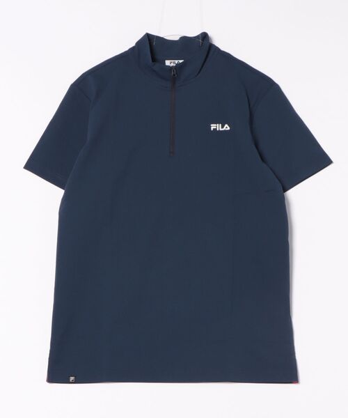 FILA GOLF(フィラゴルフ )の「【FILA GOLF/フィラゴルフ】半袖ハーフジップシャツ ゴルフ(シャツ/ブラウス・メンズ・ホワイト/ブラック/ネイビー・XX-LARGE/MEDIUM/X-LARGE/LARGE)」の9枚目の写真