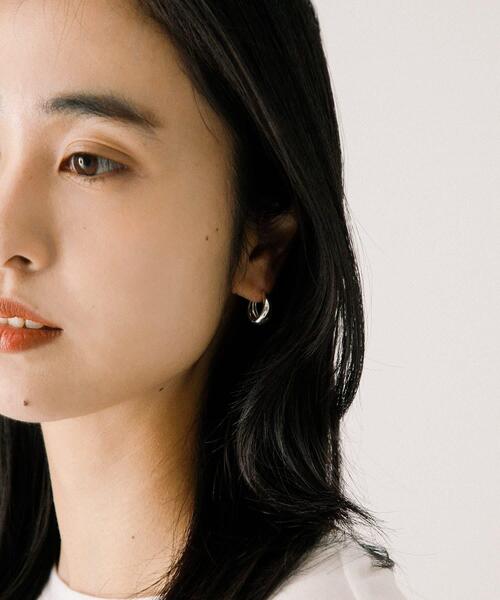 URBAN RESEARCH(アーバンリサーチ)の「decor『デコール』 Plump Drop Pierce L SV(ピアス(両耳用)・レディース・シルバー・-)」の3枚目の写真