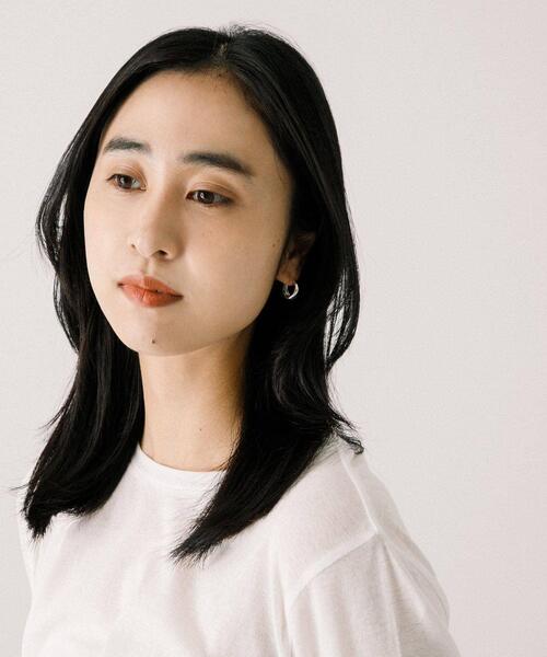 URBAN RESEARCH(アーバンリサーチ)の「decor『デコール』 Plump Drop Pierce L SV(ピアス(両耳用)・レディース・シルバー・-)」の6枚目の写真