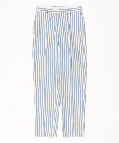 CINOH(チノ)の「SUMMER WOOL TROUSERS(スラックス・メンズ・ストライプ/ブラック/グレー・46/44)」の3枚目の写真