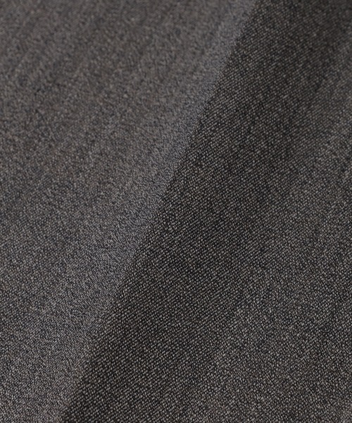 CINOH(チノ)の「SUMMER WOOL TROUSERS(スラックス・メンズ・ストライプ/ブラック/グレー・46/44)」の6枚目の写真
