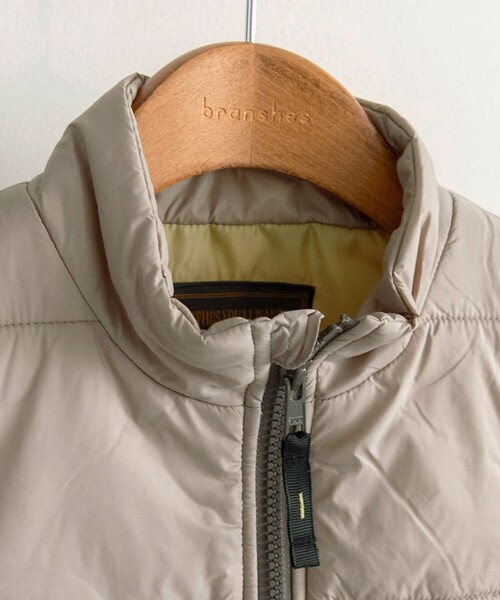 BRANSHES（ブランシェス）の「【マシンウォッシャブル】中綿ベスト（ベスト・キッズ・ブラック/グレイッシュベージュ/グリーン・100/110/120/130/140/150/90）」の7枚目の写真