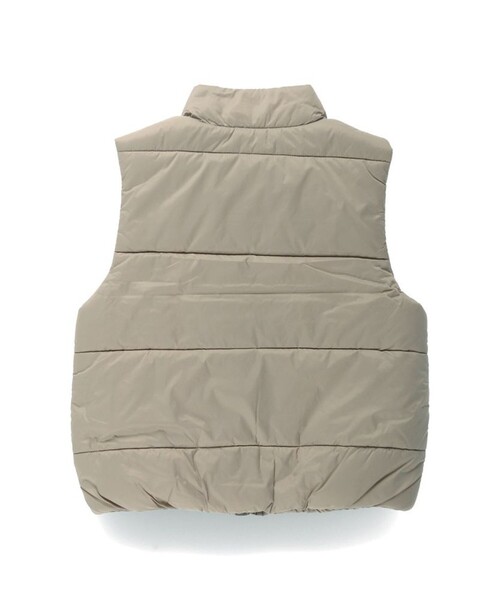 BRANSHES（ブランシェス）の「【マシンウォッシャブル】中綿ベスト（ベスト・キッズ・ブラック/グレイッシュベージュ/グリーン・100/110/120/130/140/150/90）」の10枚目の写真