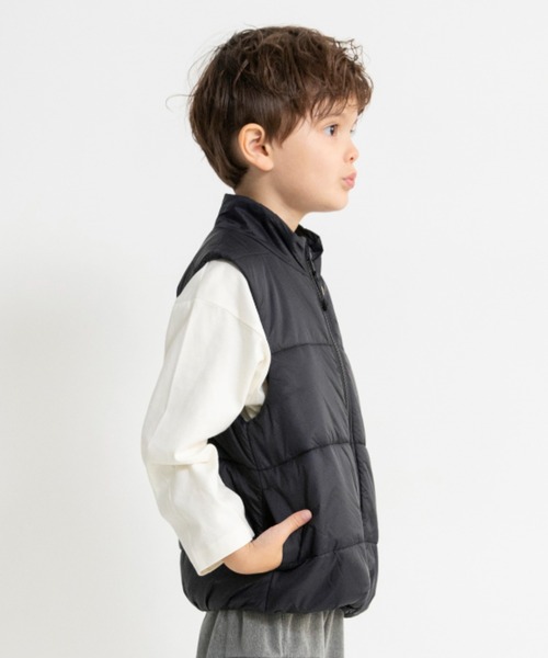 BRANSHES（ブランシェス）の「【マシンウォッシャブル】中綿ベスト（ベスト・キッズ・ブラック/グレイッシュベージュ/グリーン・100/110/120/130/140/150/90）」の20枚目の写真